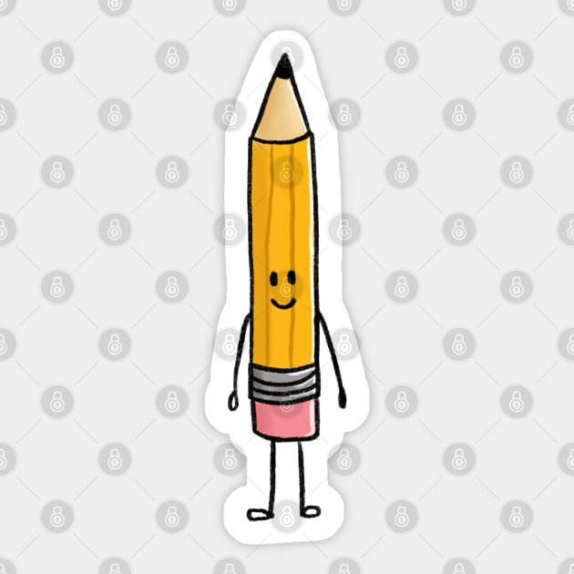 #2 pencil Sticker by 513KellySt